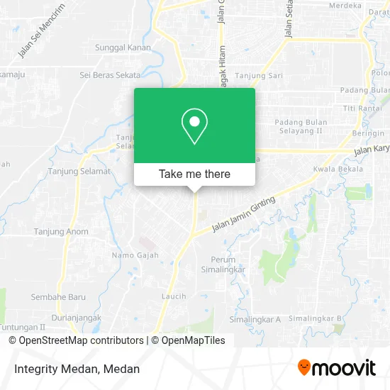 Integrity Medan map