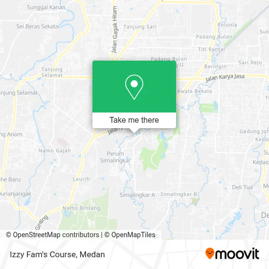 Izzy Fam's Course map