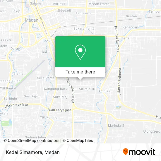 Kedai Simamora map