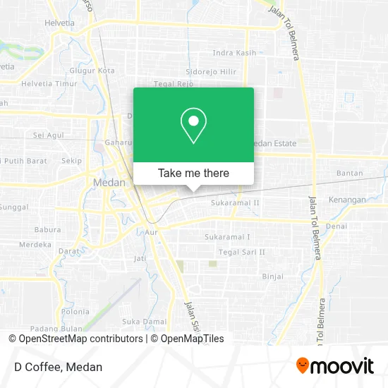 D Coffee map
