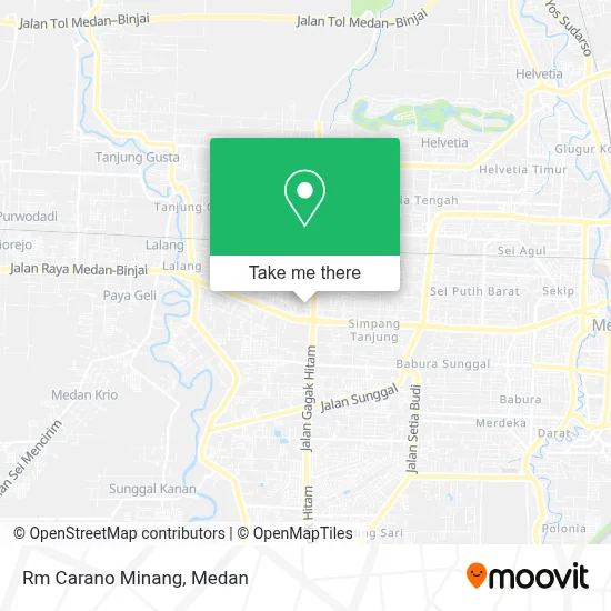 Rm Carano Minang map