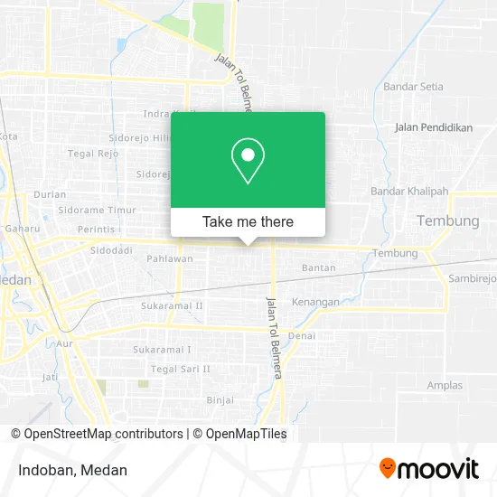 Indoban map