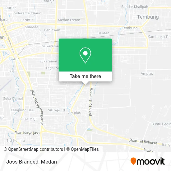 Joss Branded map