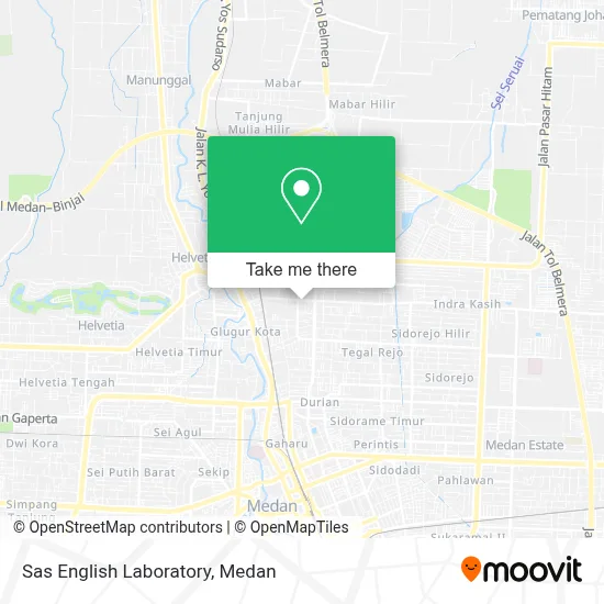 Sas English Laboratory map