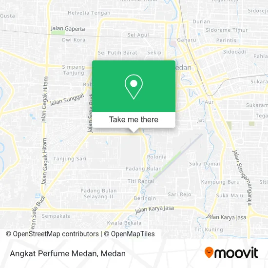 Angkat Perfume Medan map