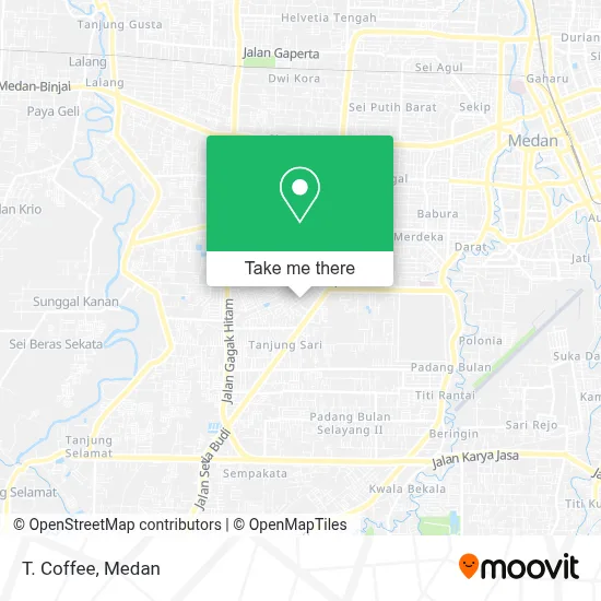 T. Coffee map