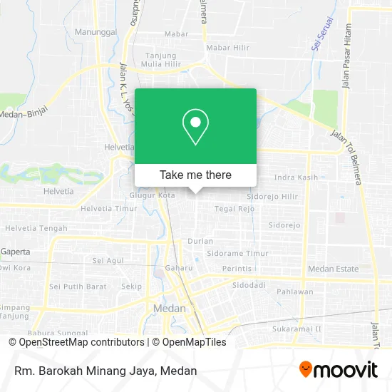 Rm. Barokah Minang Jaya map