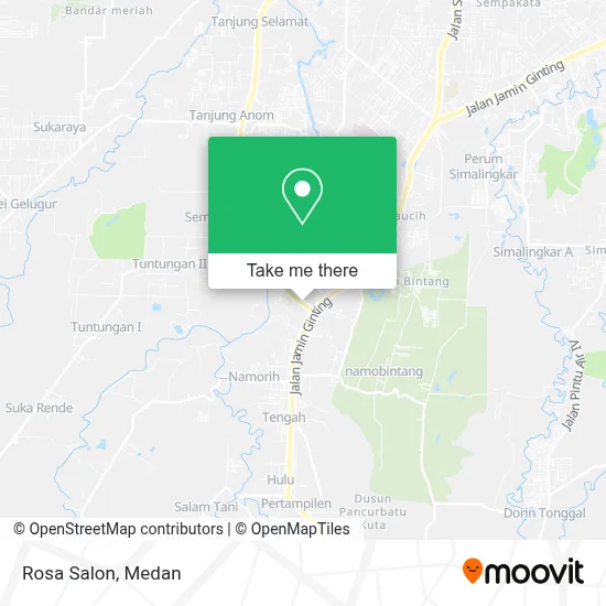 Rosa Salon map