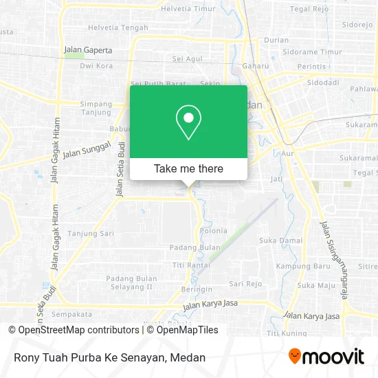 Rony Tuah Purba Ke Senayan map
