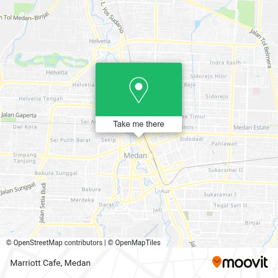Marriott Cafe map