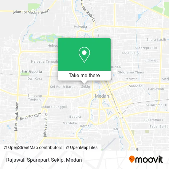 Rajawali Sparepart Sekip map