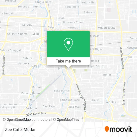 Zee Cafe map
