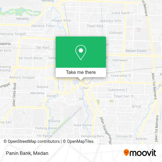 Panin Bank map