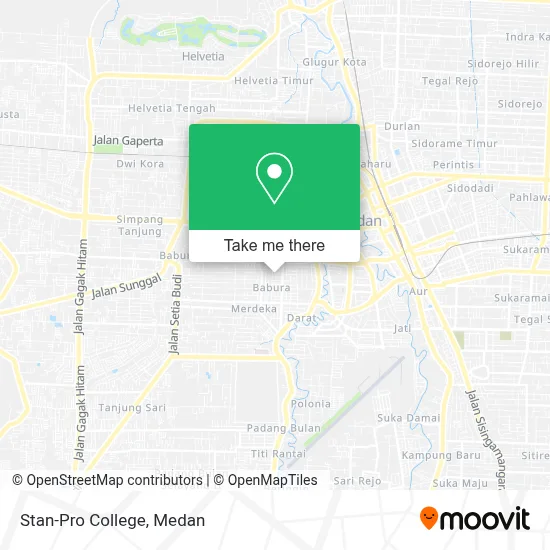 Stan-Pro College map