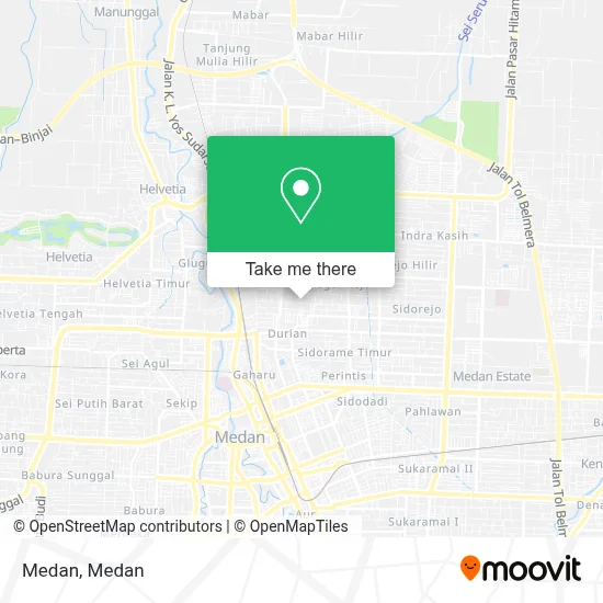 Medan map