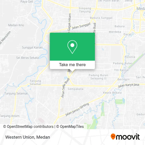Western Union map