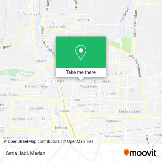 Setia Jadi map