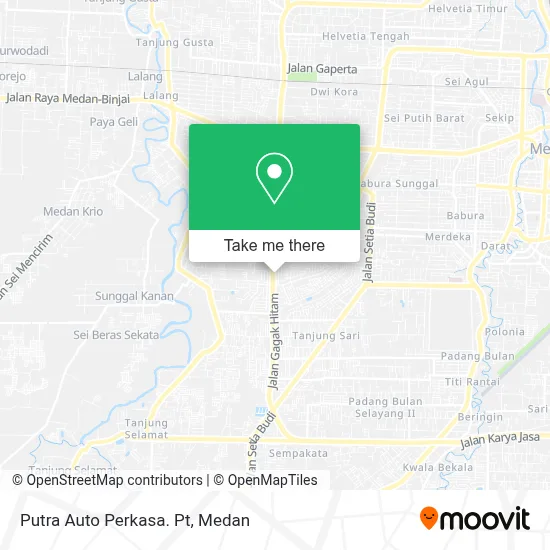 Putra Auto Perkasa. Pt map