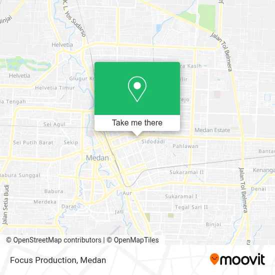 Focus Production map