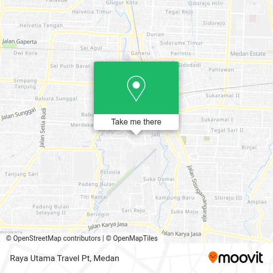 Raya Utama Travel Pt map