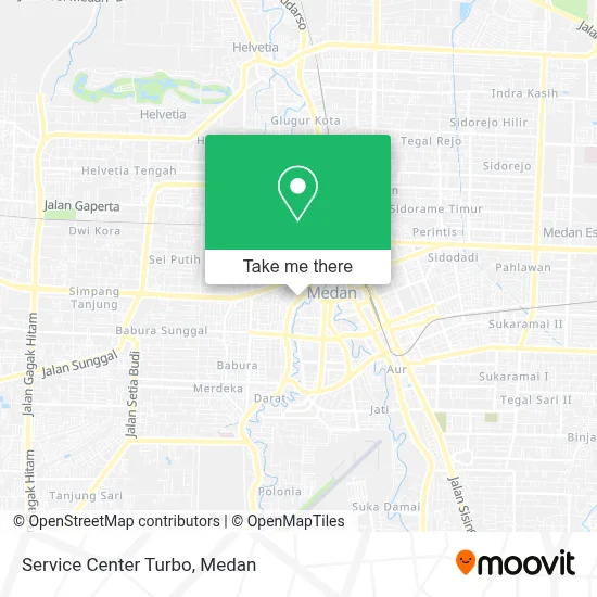 Service Center Turbo map