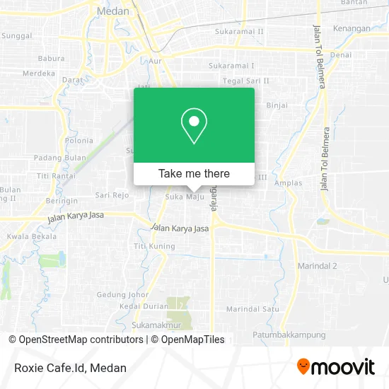 Roxie Cafe.Id map