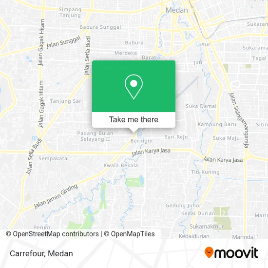 Carrefour map