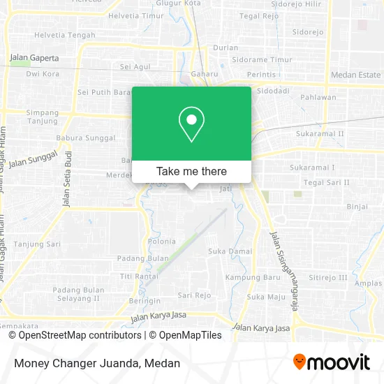 Money Changer Juanda map