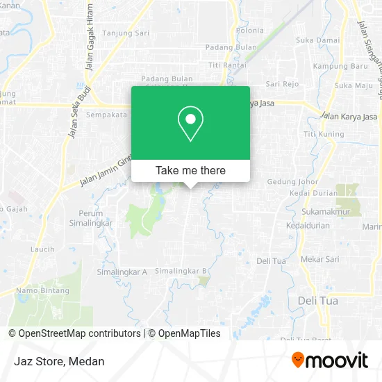 Jaz Store map