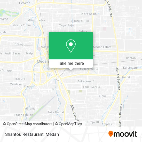 Shantou Restaurant map