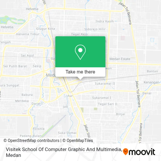 Visitek School Of Computer Graphic And Multimedia map