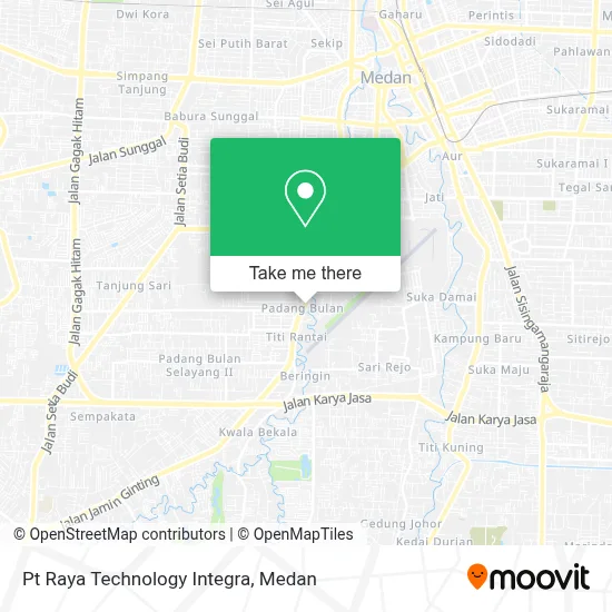 Pt Raya Technology Integra map