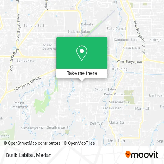 Butik Labiba map