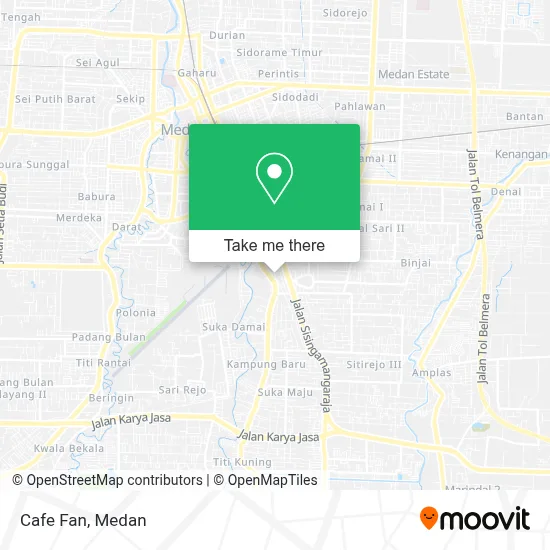 Cafe Fan map