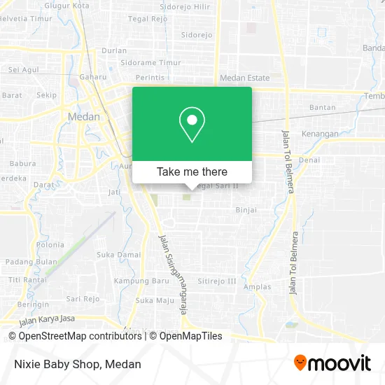Nixie Baby Shop map