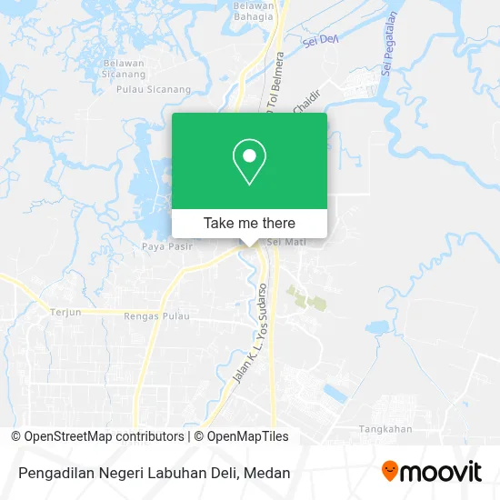 Pengadilan Negeri Labuhan Deli map