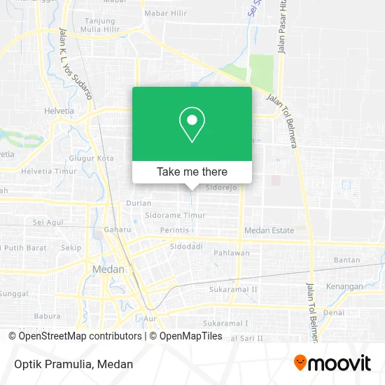 Optik Pramulia map