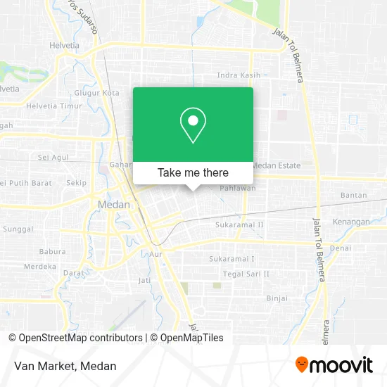 Van Market map