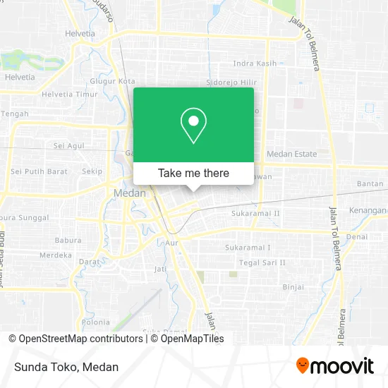 Sunda Toko map