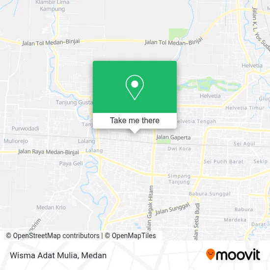 Wisma Adat Mulia map