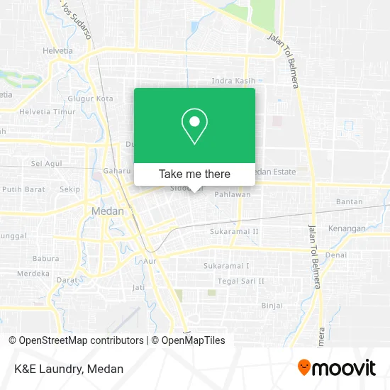 K&E Laundry map