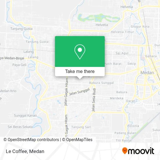 Le Coffee map