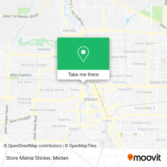 Store Mania Sticker map