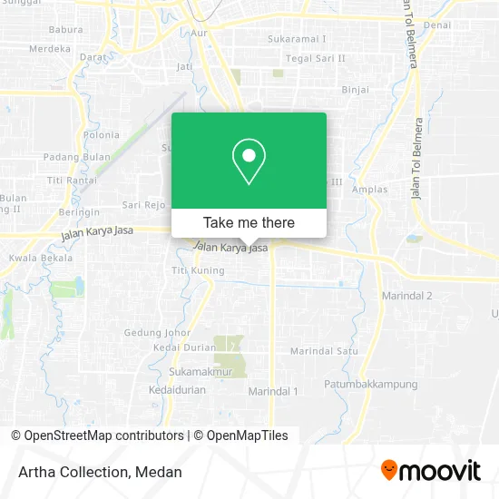 Artha Collection map