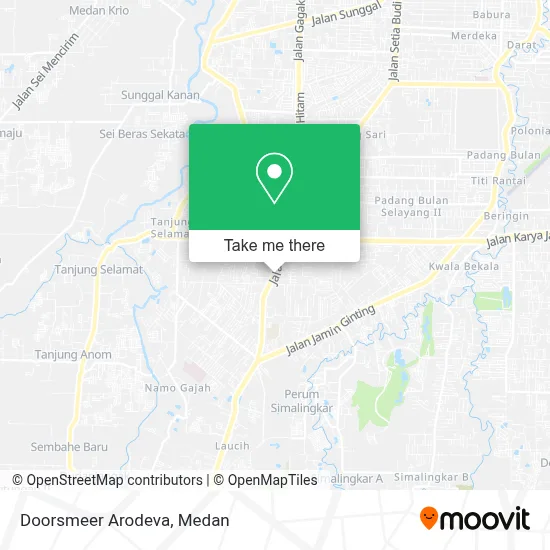Doorsmeer Arodeva map