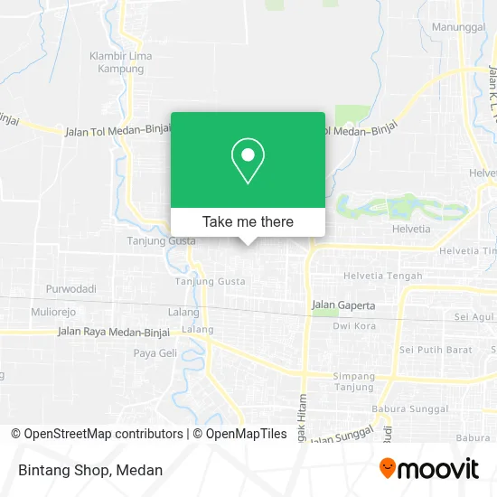 Bintang Shop map