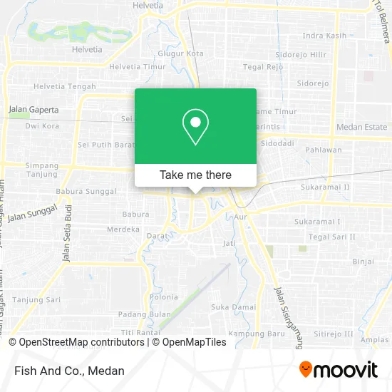 Fish And Co. map