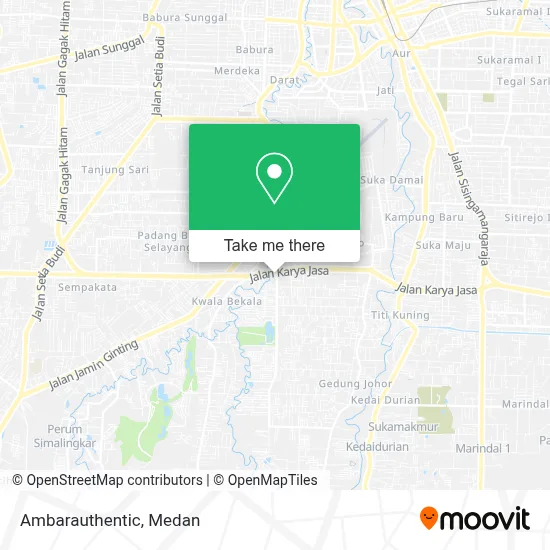 Ambarauthentic map