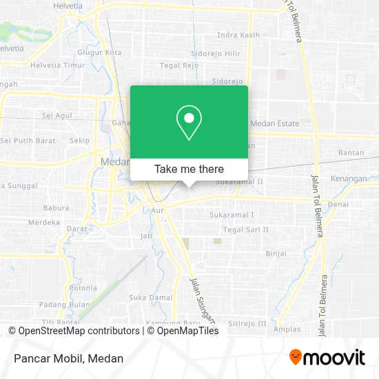 Pancar Mobil map