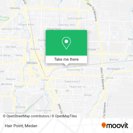 Hair Point map